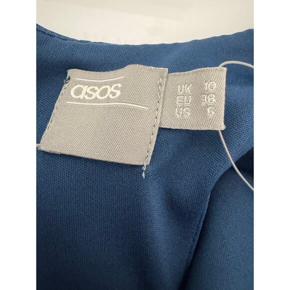 ASOS Deep Blue Prom Dress - Picture 8 of 9